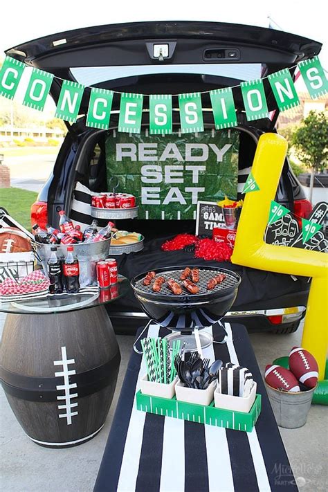 football tailgate party decorations|tailgate party ideas for seniors.